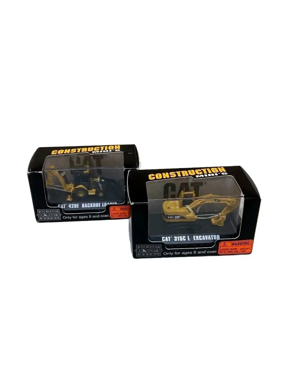 Caterpillar Construction Minis CAT 420E Backhoe Loader & CAT 315C L Excavator